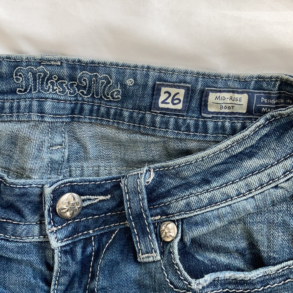 Miss Me size 26 jeans, bootcut